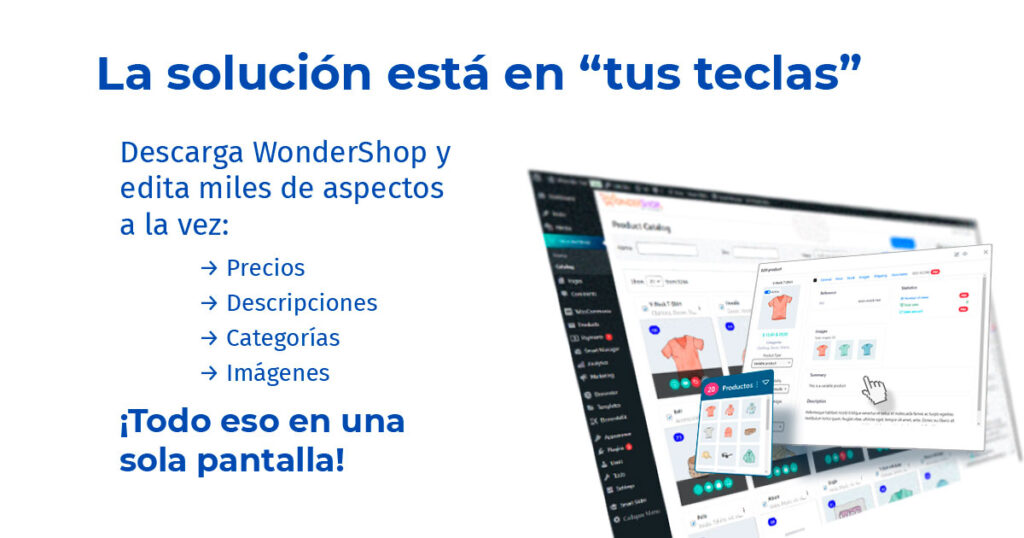 Wondershop: la solución a tu catalogo de woocommerce